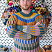 Painting Columns Sweater pattern 