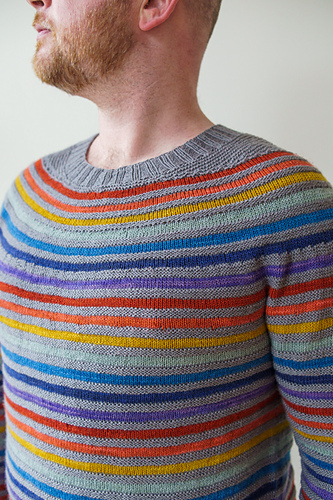 Ravelry: Rainbow Ring Sweater pattern by Stephen West