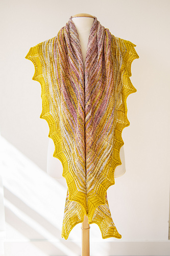 Patterns Using Shawlie Ravelry: Woolly Waffle Shawl pattern by Stephen West