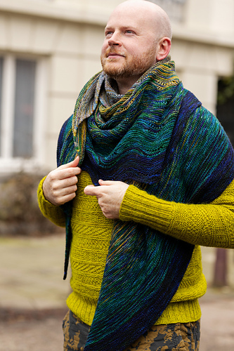 mer sea shawl