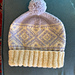 Hat with X and O pattern