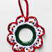 Christmas Snowman Ornament pattern 