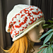Halloween Ember Mosaic Hat pattern
