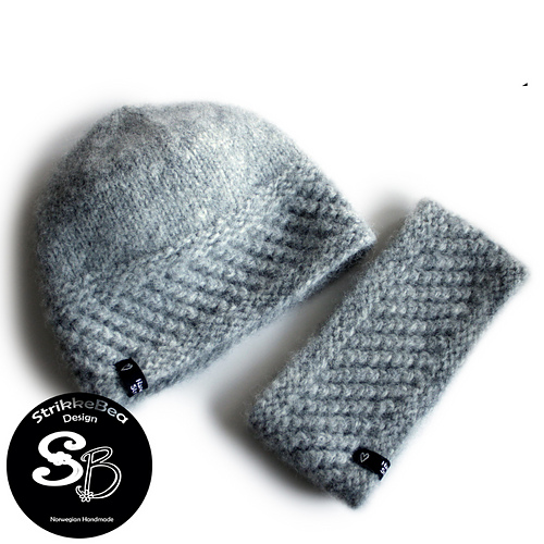 Spildra Lue og Pannebånd - StrikkeBea