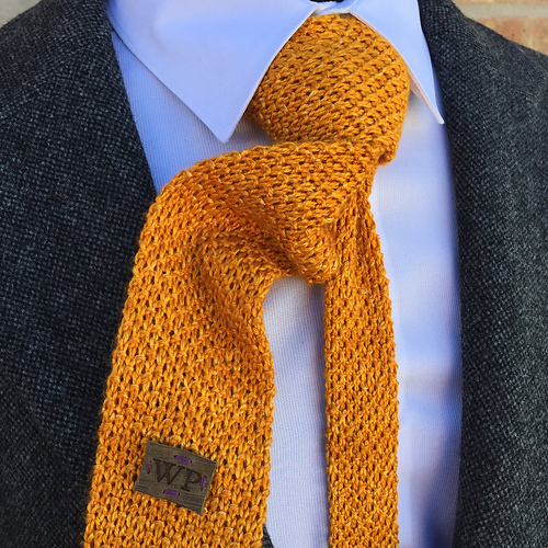 Ravelry Wakefield Men's Knit Tie pattern by Briana K Designs
