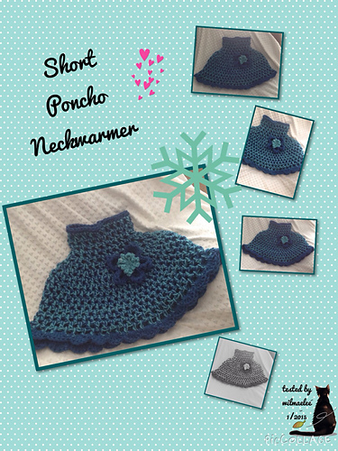 Short Poncho Neckwarmer photo 3