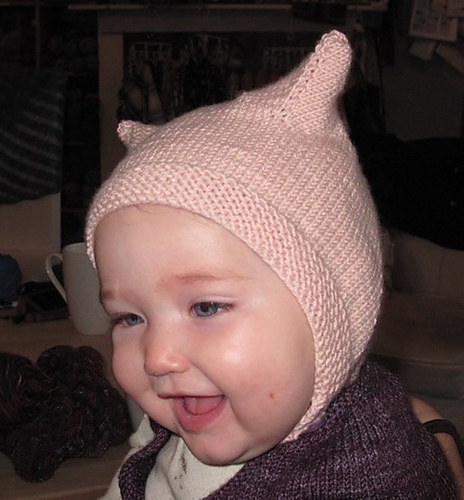 Heirloom Baby Bonnet - With Ears - Keri Williams