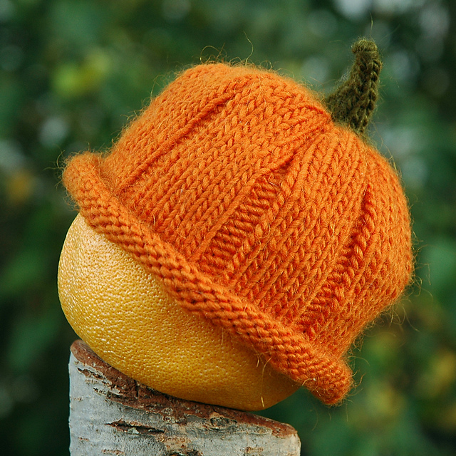 Ravelry Goo Goo Gourd Baby Hat pattern by Jamie Drendel