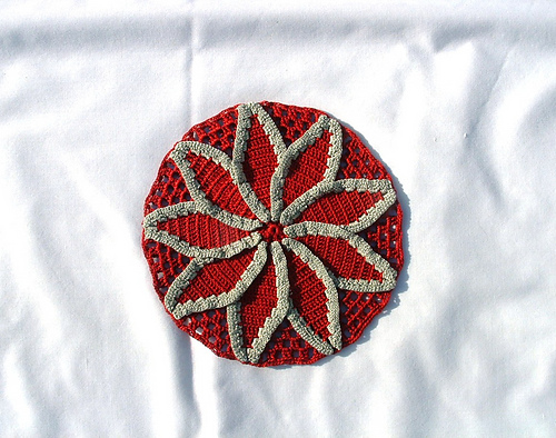 Nine Petal Daisy Potholder photo 8