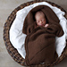Round or Pinwheel Baby Blanket photo 3