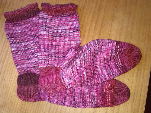 Striped socks with JOGLESS color transition photo 6