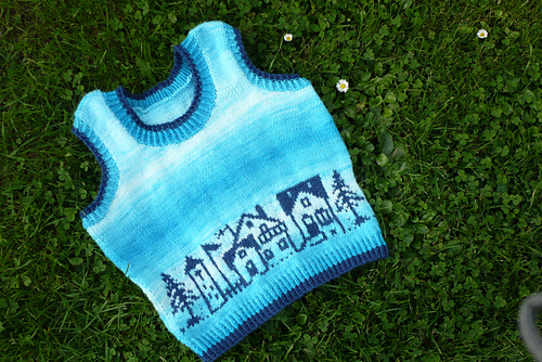 Liten bygenser med raglanfelling - wool-lady