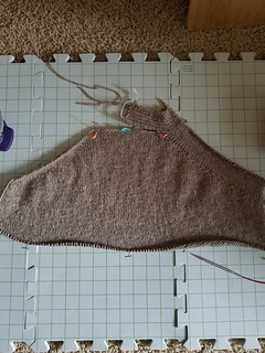 Beginning of right front