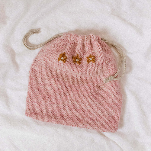 Dahlia Drawstring Bags photo 6