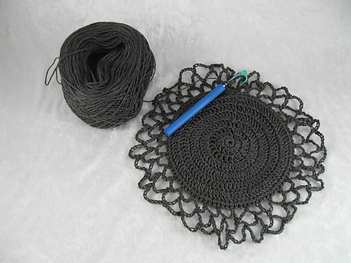 Linen Pouch Bag (Crochet or Knit) photo 5