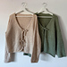 Knot Today Cardigan pattern 