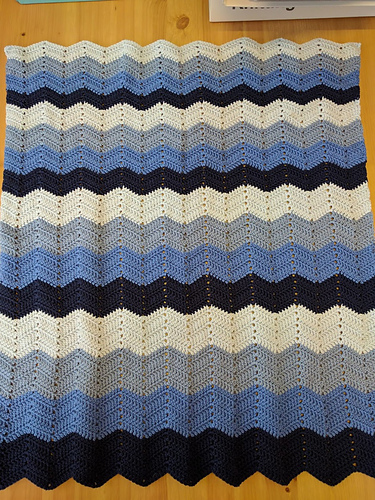 Wibbly-Wobbly Baby Blanket