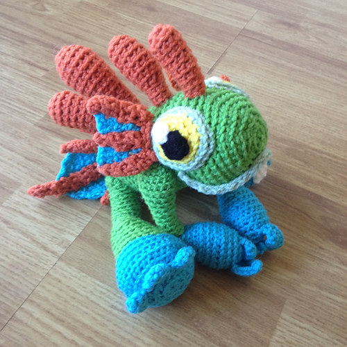 Baby Murloc - WoollyRhinoCrafts