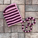 striped bonnet pattern