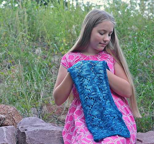 Diamond Love Crochet Scarf/Wrap photo 11