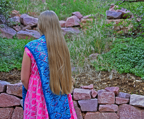 Diamond Love Crochet Scarf/Wrap photo 10