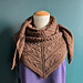 Arrowroot Shawl pattern 
