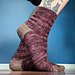 Meet Me in the Library Socks pattern 