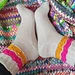 Oh Scrappy Day Socks pattern 