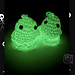 Glowing Ghosties Earrings pattern 