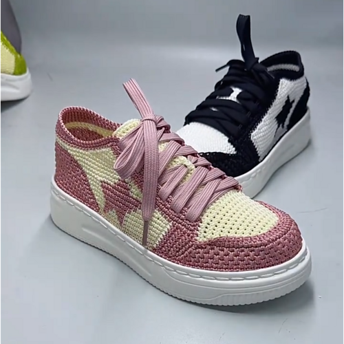 Star Crochet Shoes