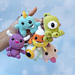 Bundle Monster Keychain pattern