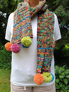 Portrait of Maxine's Autumn Shawl