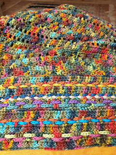 Braiding technique Maxine#S Autumn Shawl
