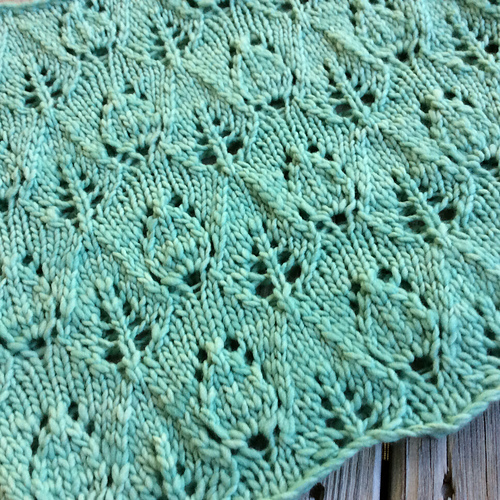 Ravelry: Leaf carpet pattern by Susan Ashcroft