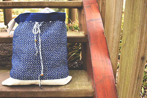 Sashiko Project Bag photo 2