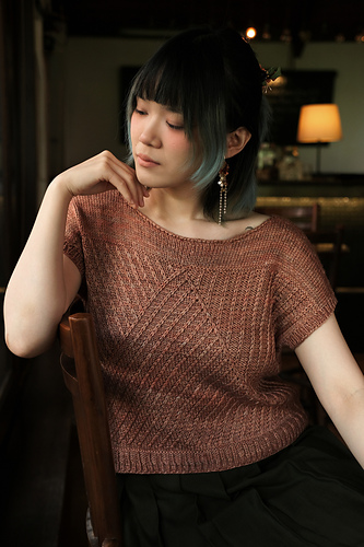 Tamme / タム　SLIT 3D KNIT PO Ravelry: New Terrain pattern by yamagara