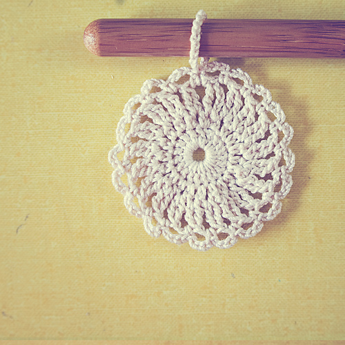Doily Flake Ornaments photo 3