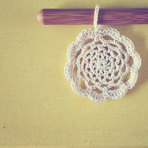 Doily Flake Ornaments photo 4