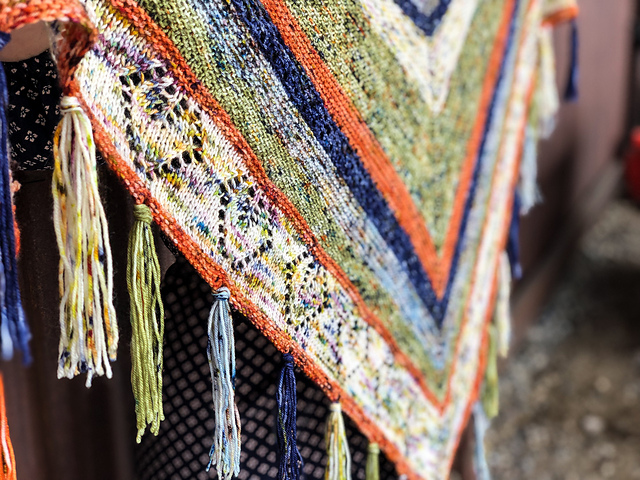hippie shawl crochet pattern