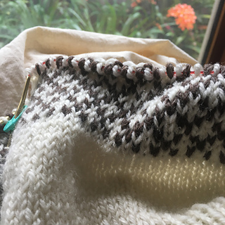 colourwork started!