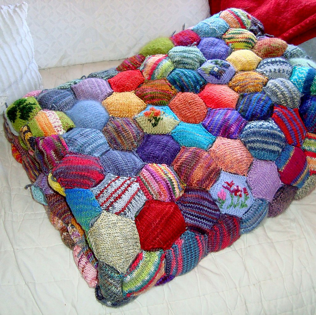 Ravelry yarngal1077's beekeeper's quilt