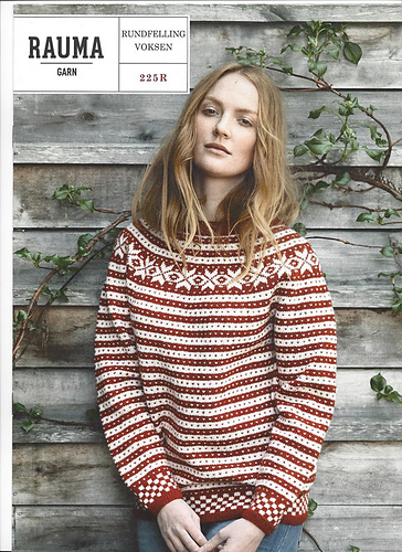 225-1 Fanakofte og -genser med rundfelling - Rauma Ullvarefabrikk
