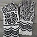 16. Damevante med vrangbord eller blondekant / Woman's glove pattern 