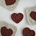 Heart Granny Square Crochet pattern 