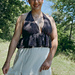 Coastal Waves Vest pattern 