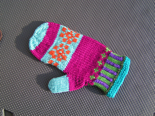 Farg meg varm Votter - Colleen Brooks