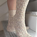 Peyton Cuff Down Socks pattern 