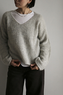 finished with i-cord (cuff and hem)