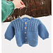 #23 Mock Cable & Basketweave- Baby Sweaters pattern 