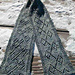 Off-Set Diamonds Scarf pattern 